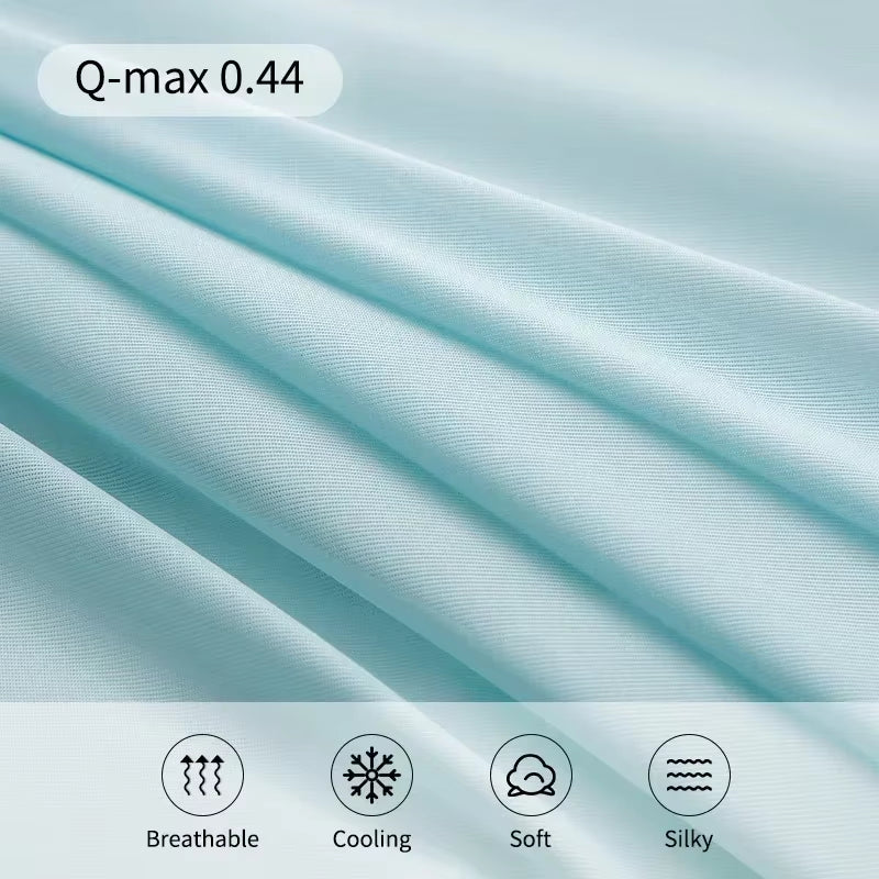 High Quality Cooling Blankets Smooth Air Condition Comforter Lightweight Summer Quilt with Double Side Cold & Cooling Fabric